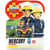 Véhicule en métal sam le pompier - mercury quad de pompier jaune et rouge - voiture miniature - dickie 203091000