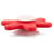 Spinner fleur Pétaloune rouge