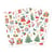 Gommettes Noël classique 0,9 à 5,7 93 pièces