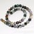 Fil de 36 perles ronde en pierre naturelle  AGATE D ARBRE 10 mm