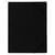 Chemise à élastique sans rabats carte lustrée 355gm2 - A4 - Noir - x 25 - Exacompta