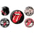 The Rolling Stones - Badges - A épingler sur veste, sacs, tee-shirt - 5 modèles - 3 à 4 cm diamètre