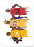 Affiche Legends - Jordan, Bryant et James | A3 : 29,7x42cm