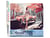 Peinture par Numéro Figured'Art - Femme et voiture classique rose - Kit de Loisir Créatif DIY Numéro d'Art Complet - 40x50cm sans châssis en bois