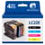123CONSOMMABLES - LC-22E - Pack 4 cartouches compatibles avec BROTHER MFC-J5920DW LC22E (1 Noir / 1 Cyan / 1 Magenta / 1 Jaune) - 123CONSOMMABLES