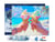 Diamond Painting Broderie Diamant Figured’Art 40x50cm toile tendue sur châssis en bois - diamants carrés - Glace en bord de mer