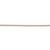 Bobine 100m élastique rond beige 1mm