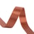 Bobine 25m ruban satin double face terracotta fabriqué en France