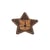 Lot de 3 écussons thermocollants animaux stars tigre 4cm x 4cm