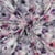Tissu Ecovero Noémie fleurs aquarelles Roses sur fond Blanc cassé