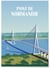 Affiche Pont de Normandie | A3 : 29,7x42cm