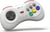 8bitdo Manette Bluetooth 8 boutons M30, couleur Blanche/White compatible sur Switch, Android & PC