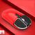 Souris Sans Fil 2.4Ghz 5 Boutons 1600DPI Silencieuse Pour Ordinateur Maison Bureau Rouge YONIS