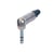Neutrik Connecteur Audio Jack 6.35mm à 3 Pôles Téléphonique Coudé Argent