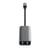 Satechi Hub USB-C 4-en-1 avec Ethernet 2.5 Gbps en Aluminium Gris