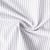Tissu Coton aspect Lin Emy rayures Gris sur fond Blanc