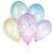 5 Ballons Confettis Ø33cm