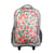 Sac à dos à roulettes Offshore Grise Fleurs BAGTROTTER
