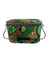 Boîte à couture "Vert et Or" - 21x31x17,5cm - Collection Les merveilles d'Alice