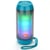 Enceinte Waterproof Bluetooth LED Autonomie 2H Radio FM TWS Aux MP3 Bleu Clair YONIS