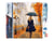 Diamond Painting Broderie Diamant Figured’Art 40x50cm toile entière roulée avec diamants carrés - Femme sous la Pluie