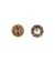 Bouton strass blanc