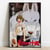 Princesse Mononoké - Tableau en bois Princesse Mononoké Characters 35 x 50 cm