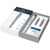 Stylo plume - Argent - 3 plumes avec cartouches - Schneider - Callissima