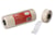 Étiquettes rectangles 26 x 16 mm blanc adhésif amovible bords sinusoïdal 6 u.