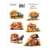 Planche de stickers couleur embelissement Fabrika Decoru BRIGHT AUTUMN 367