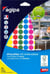Pastilles couleurs assorties multi usage Ø 15 mm 6 feuilles