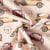 Tissu Toile de Coton rétromobile sur fond Beige