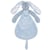 Doudou Lapin Richie Liberty bleu 25 cm - Happy Horse