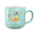 Mug Merci pour Tout Turquoise Mat