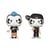 Twiztid - Pack 2 figurines POP! Jamie Madrox & Monoxide 9 cm