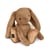 Doudou lapin noisette 32 cm HO3248 - Doudou et Compagnie - Beige