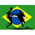 Tapis de souris Brésil 27 x 19 cm