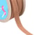 Bobine 20m Galon quatre cordons 15mm beige foncé