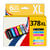 123CONSOMMABLES - 378XL - Pack de 6 Cartouches d'encre compatible avec Epson 378XL Multipack pour Epson Expression Photo XP8500 XP8505 XP8600 XP8605 XP8700 XP-15000 - 123CONSOMMABLES