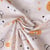 Tissu Coton imprimé Happy Teddy sur fond Beige clair