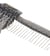 Bobine 9m frange chaînette 60mm argent