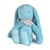 Peluche lapin fleurette turquoise - 50 cm -