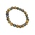 Bracelet Oeil de Tigre et Hématite Perles rondes 8 mm - Omsaé