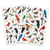 MégaCréa DIY - Gommettes Oiseaux réalistes 1,3 à 7,5 cm 83 pièces