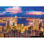 Puzzle neon ville de chine : hong kong 1000 pieces - collection fluorescent - educa 18462