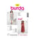 Patron Burda 7100 - Robe femme du 46 au 62 taille n°FR 44-60