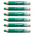 Crayon marqueur effaçable - STABILO MARKdry - Lot de 6 - Vert