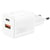 Forcell Chargeur Secteur GaN III 20W avec Ports USB-C + USB Format Mini Blanc