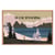 Tableau mural encadré illustration Lac Estaing 65x97 cm