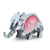 MierEdu PUZZLE 3D CONSTRUCTION&SON: ANIMAUX SAUVAGES / ÉLÉPHANT D'AFRIQUE 13,8x7,27x6,39cm, avec son, fonctionne sur une pilesbouton CR2032 (incl.), en  boîte 10,8x3,5x19,4cm, 6+